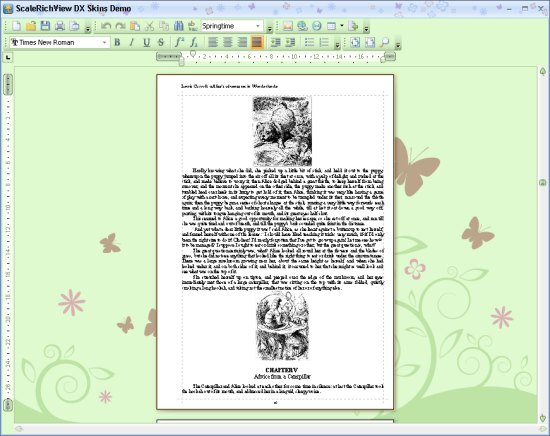 Aparências para o editor WYSIWYG