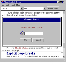 Controles inseridos: TButton, TEdit
