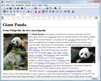 Imagens alinhadas à esquerda e à direita