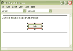 Redimensionando TButton