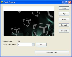 Projeto mostrando como controlar um TShockwaveFlash inserido no TSRichViewEdit